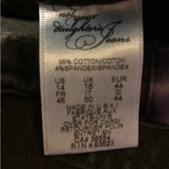 NYDJ Comfy Black Jeans - Picture 10 of 12